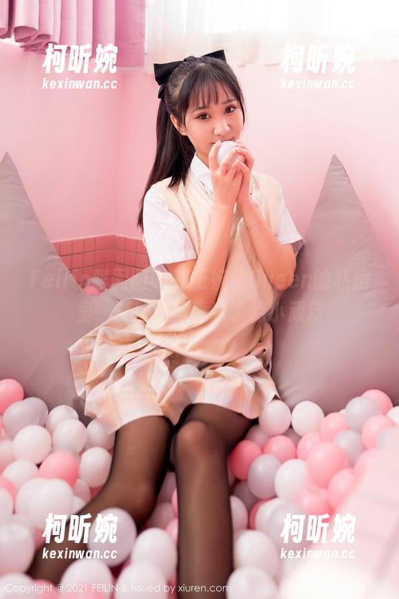 Feilin嗲囡囡 - 在王婉悠Queen的私房里，夏日让写真有了点小顽皮