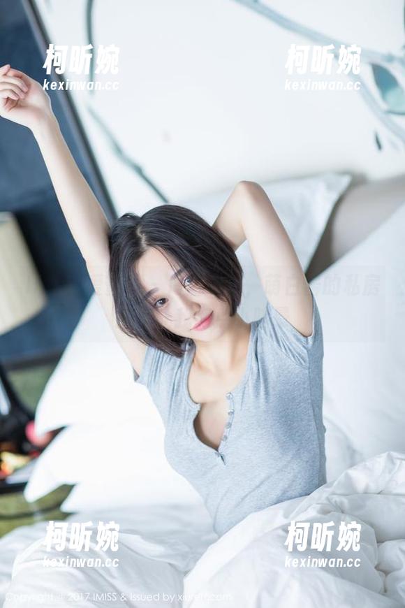 IMiss爱蜜社 - 海风吹啊，萌白酱的私房图集让我有点小眩晕