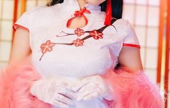呜呜呜，喵糖映画的高雄白旗袍写真分享，为什么我的妆永远没有那么好！