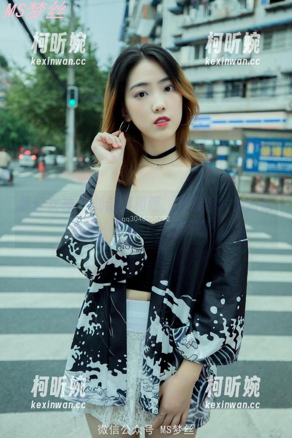 梦丝女神 - 刘诺穿和服，免费图片竟然这么美，真是让人爆灯啊！