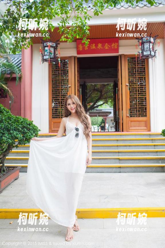 爱蜜社 - 哎呦，淼淼萌萌哒婚纱原图合集，想说其实我一直以来都只关注背景吧！